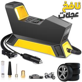 Compresseur d’air portable 150 PSI avec Afficheur Digitale et Torche LED – نافخ عجلات محمول